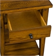 Lake House Medium Brown Chair Side Table