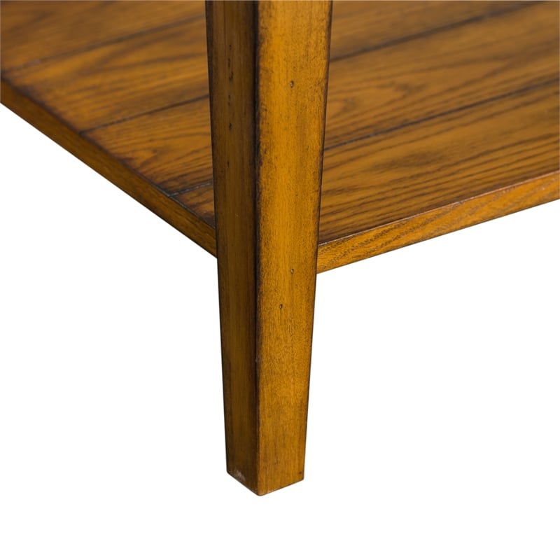 Lake House Medium Brown Sofa Table
