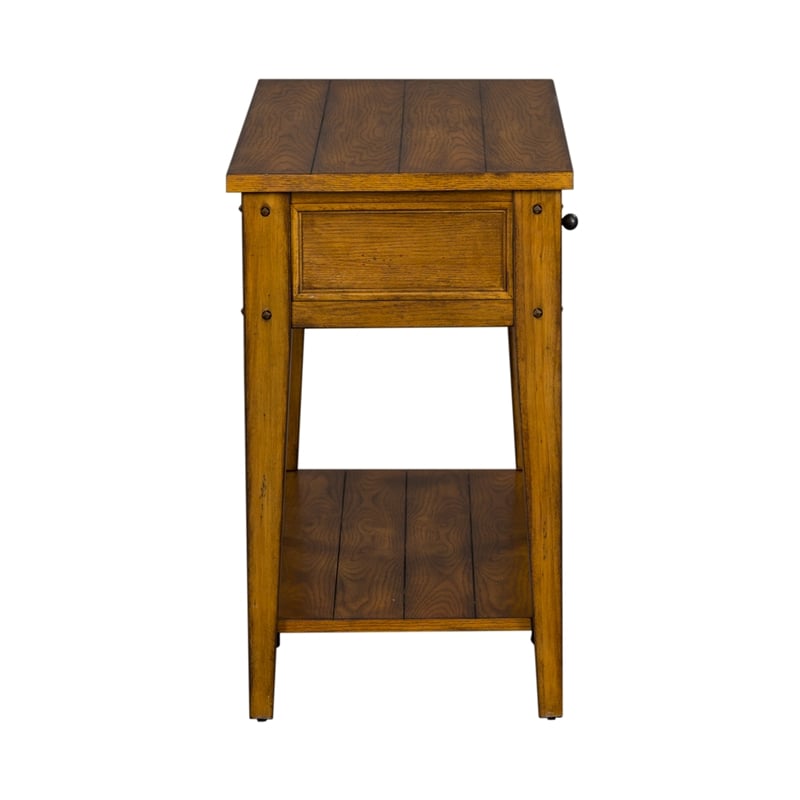 Lake House Medium Brown Sofa Table