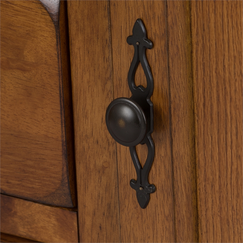 Treasures Medium Brown Buffet - Oak