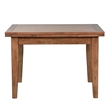 Liberty Furniture Treasures Retractable Dining Table in Rustic Oak