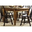 Liberty Furniture Treasures Retractable Dining Table in Rustic Oak