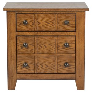 Grandpas Cabin Medium Brown Night Stand