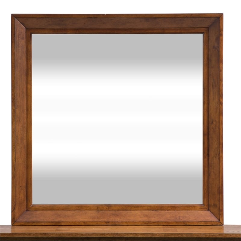 Liberty Furniture Grandpas Cabin Medium Brown Mirror