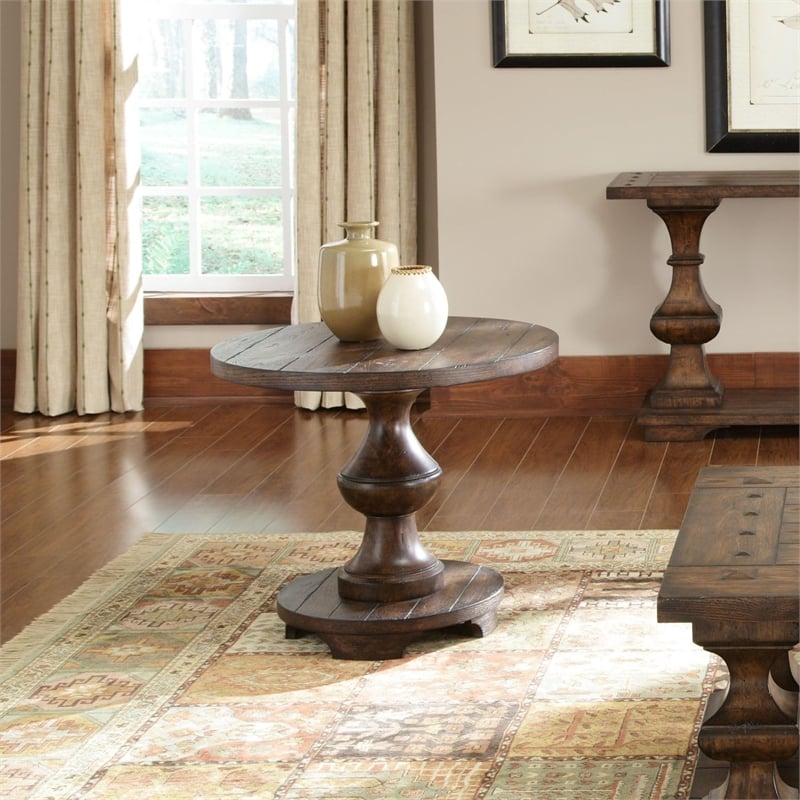 Liberty Furniture Sedona Dark Brown End Table