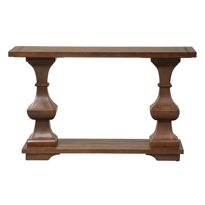 Liberty Furniture Sedona Dark Brown Sofa Table
