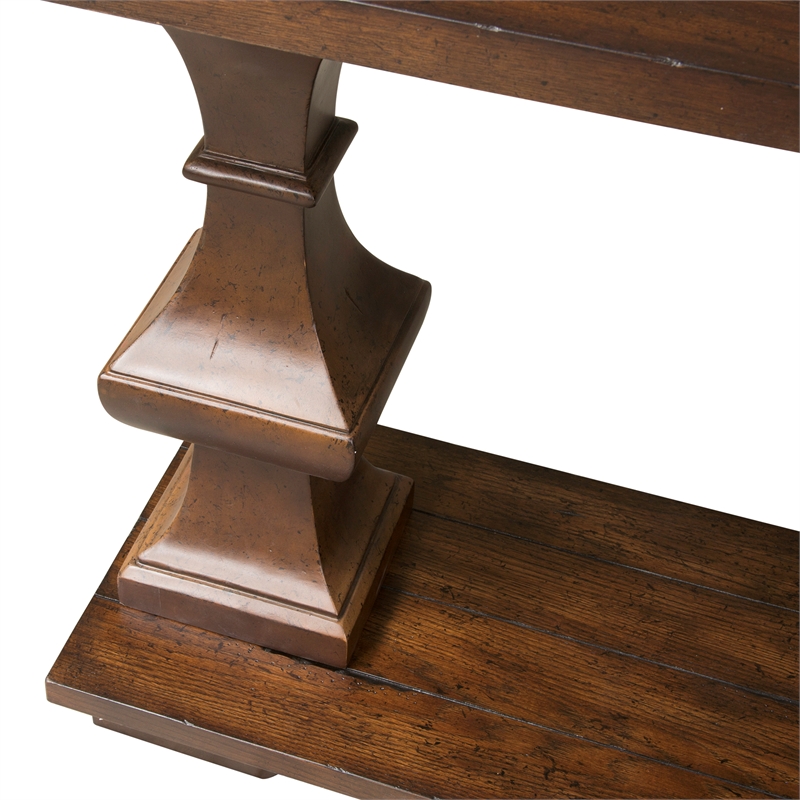 Liberty Furniture Sedona Dark Brown Sofa Table