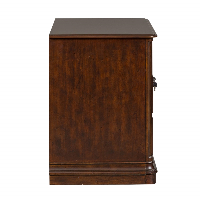 Brayton Manor Dark Brown Jr Executive Media Lateral File