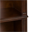 Brayton Manor Dark Brown Jr Executive Open Bookcase