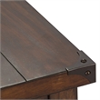 Aspen Skies Medium Brown Wood Chair Side Table