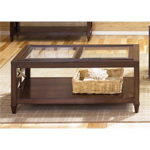 Liberty Furniture Caroline Glass Top C..