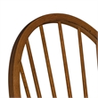 Hearthstone Ridge Dark Brown Windsor Back Arm Chair