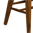 Hearthstone Ridge Dark Brown Windsor Back Arm Chair