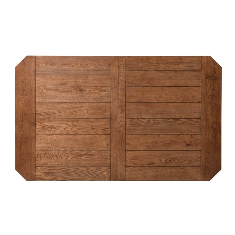Liberty Furniture Hearthstone Rectangular Leg Dining Table - Brown