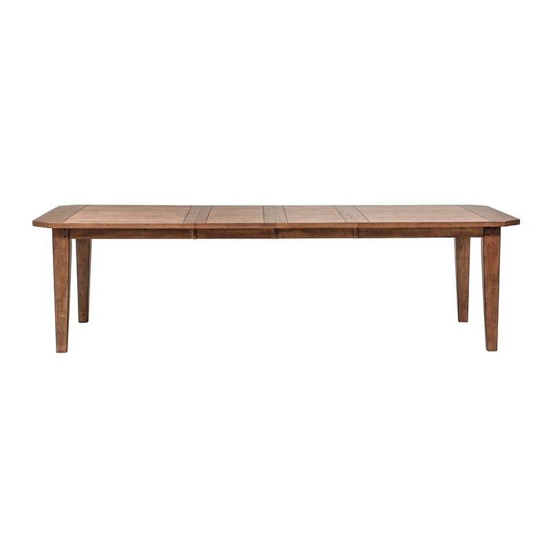 Liberty Furniture Hearthstone Rectangular Leg Dining Table - Brown