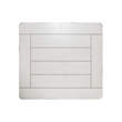Liberty Furniture Dockside End Table w/ Rope End Panels - White