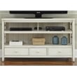 Liberty Furniture Dockside TV Console Stand - White Poplar Wood