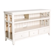 Liberty Furniture Dockside TV Console Stand - White Poplar Wood