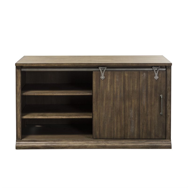 Stone Brook Medium Brown Computer Credenza