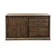 Stone Brook Medium Brown Computer Credenza