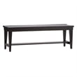 Hearthstone Ridge Dark Brown Bench - Black (RTA)