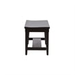 Hearthstone Ridge Dark Brown Bench - Black (RTA)