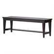Hearthstone Ridge Dark Brown Bench - Black (RTA)