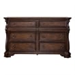Arbor Place Dark Brown 8 Drawer Double Dresser