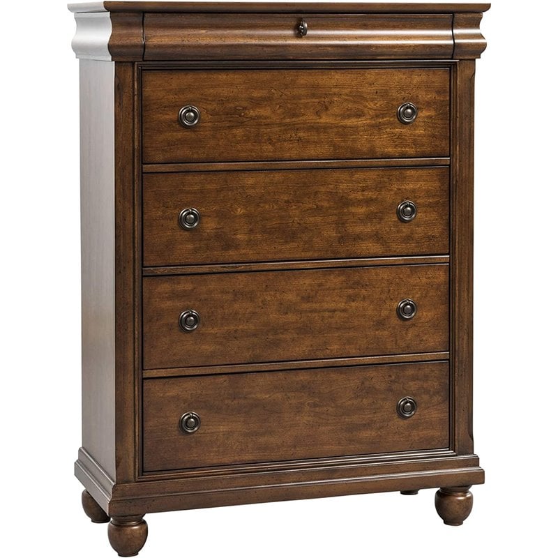 Rustic Traditions Cherry 5 Drawer Chest