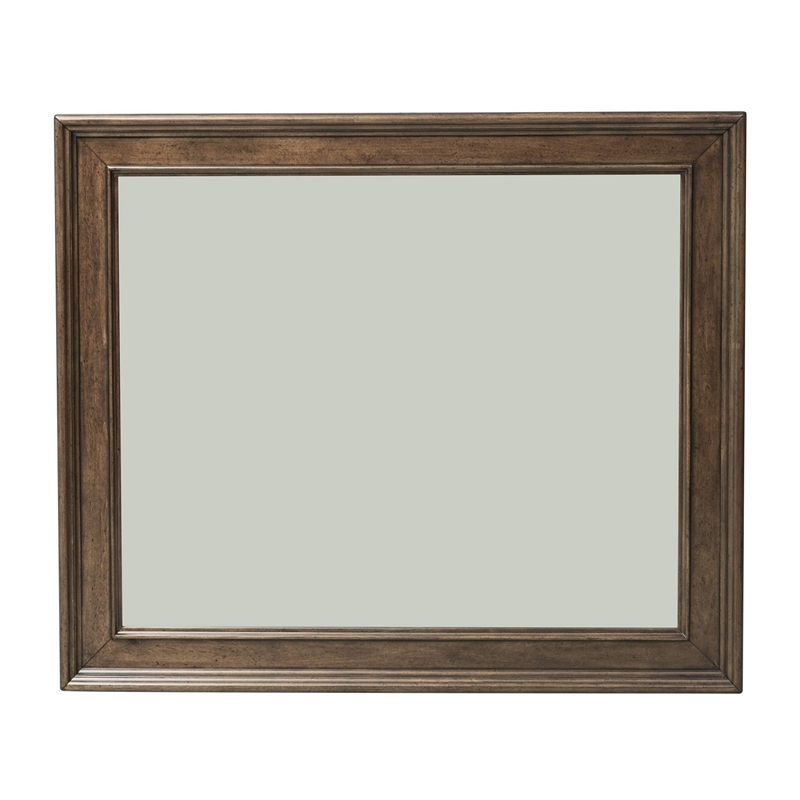 Rustic Traditions Cherry Landscape Mirror