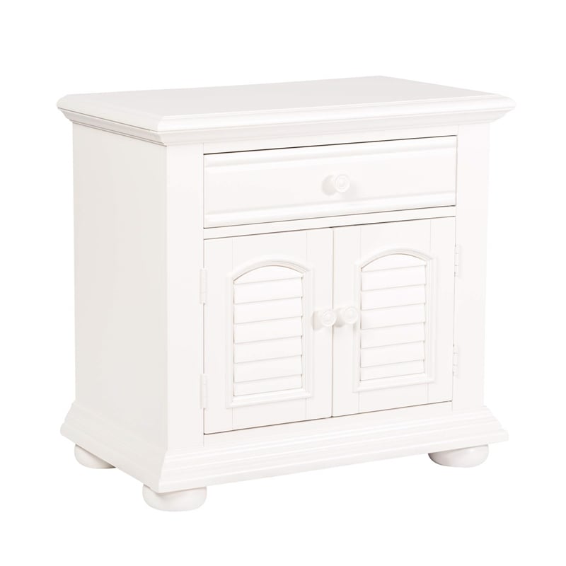 Liberty Furniture Summer House White Night Stand