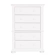 Summer House I White 5 Drawer Chest