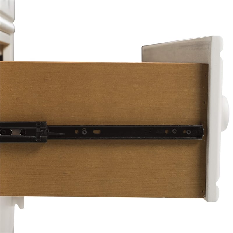 Summer House I White 5 Drawer Chest