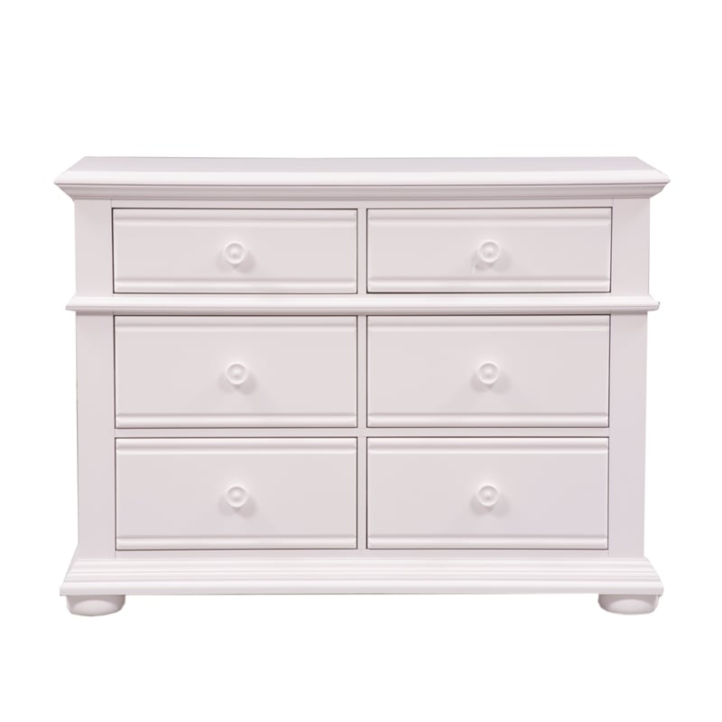 Summer House I White Media Chest