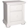 Summer House White 2 Drawer Night Stand
