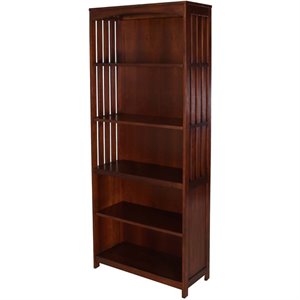liberty furniture hampton bay 5 shelf open bookcase