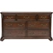 Messina Estates Dark Brown 7 Drawer Dresser