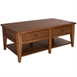 Lake House Medium Brown 3 Piece Set (1-Cocktail 2-End Tables)
