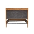 Grandpas Cabin Medium Brown Full Sleigh Bed