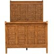 Grandpas Cabin Medium Brown Twin Sleigh Bed