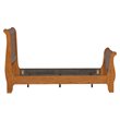 Grandpas Cabin Medium Brown Twin Sleigh Bed