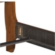 Grandpas Cabin Medium Brown Twin Sleigh Bed