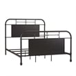 Liberty Furniture Vintage King Metal Bed - Black