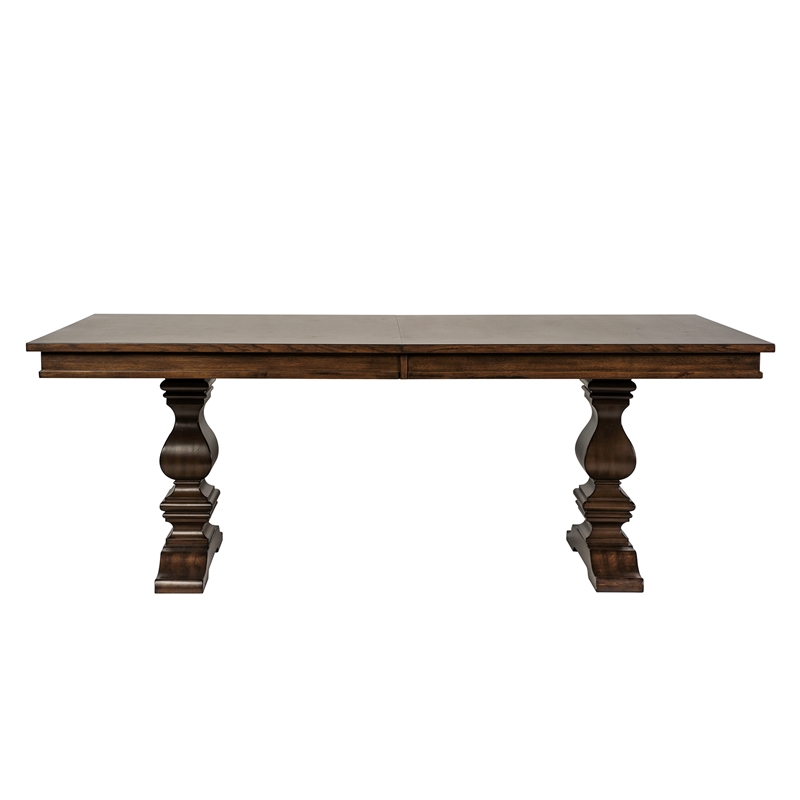 Liberty Furniture Armand Trestle Dining Table - Brown