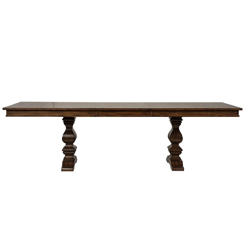 Liberty Furniture Armand Trestle Dining Table - Brown