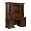 Liberty Furniture Brayton Manor Jr Jr Executive Credenza Set in Cognac