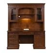 Liberty Furniture Brayton Manor Jr Jr Executive Credenza Set in Cognac
