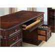 Brayton Manor Dark Brown Jr Executive Desk