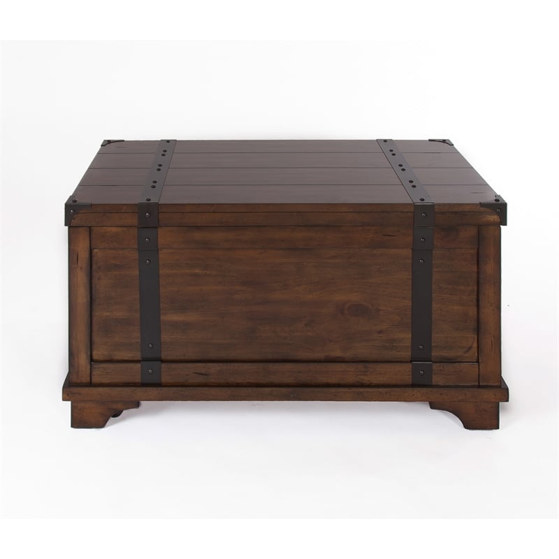 Aspen Skies Medium Brown 3 Piece Set (1-Cocktail 2-End Tables)