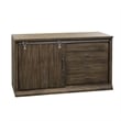 Stone Brook Medium Brown Jr Executive Credenza Set